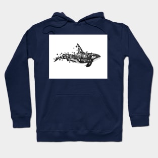 Fractured Killer Whale Hoodie